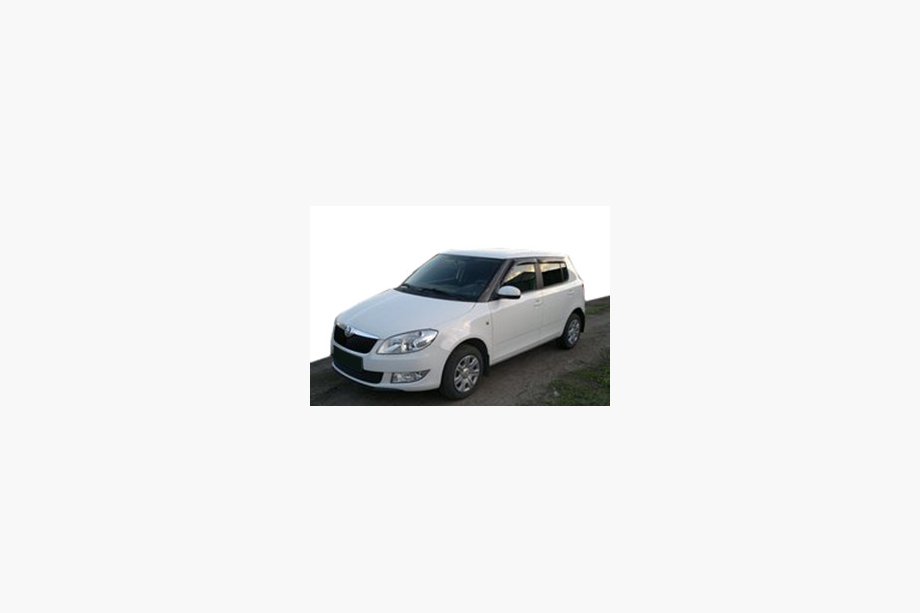 Skoda Fabia 2007-2014 Window Deflectors HB (4 pcs, SIM) Image