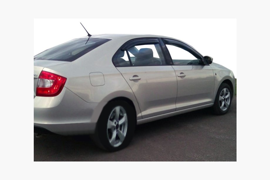 Skoda Rapid 2012-2019 Window Deflectors SD (4 pcs, SIM) Image