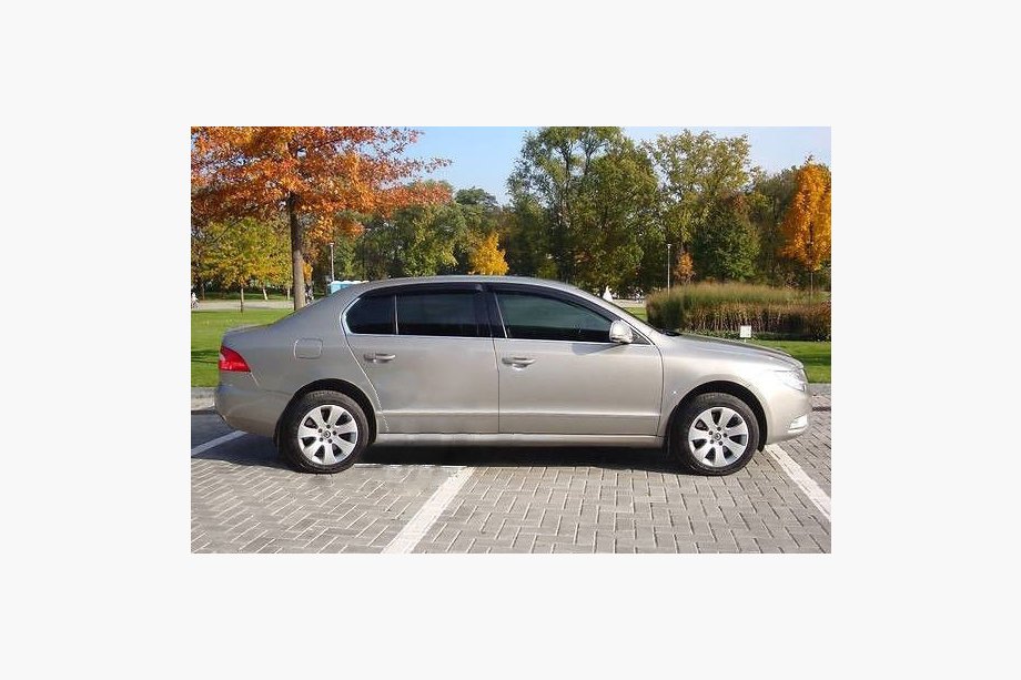 Skoda Superb 2009-2015 Window Deflectors SD (4 pcs, SIM) Image