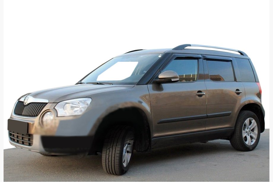 Skoda Yeti 2009-2017 Window Deflectors (4 pcs, SIM) Image