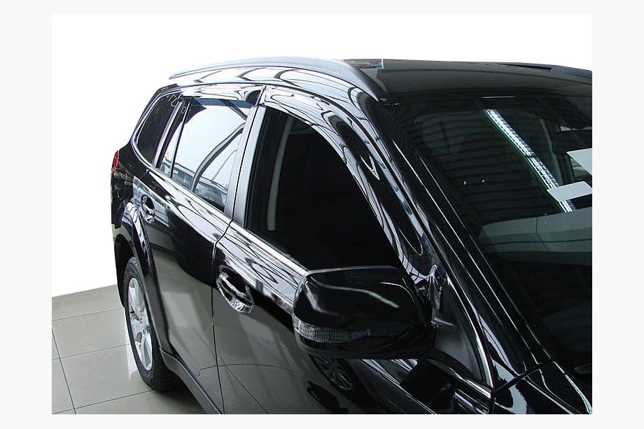 Subaru Outback 2009-2014 Window Deflectors (4 pcs, SIM) Image