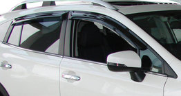 Subaru XV 2017-2023 Window Deflectors (4 pcs, SIM) photo 1