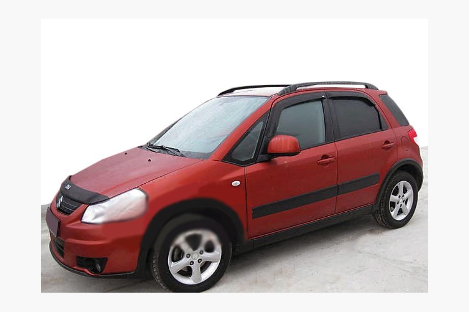 Suzuki SX4 2006-2013 Window Deflectors HB (4 pcs, SIM) Image