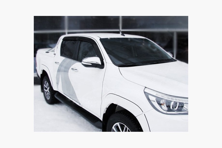 Toyota Hilux 2015- Window Deflectors (4 pcs, SIM) Image