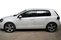 Volkswagen Golf 6 2008-2014 Window Deflectors (4 pcs, SIM) photo 1