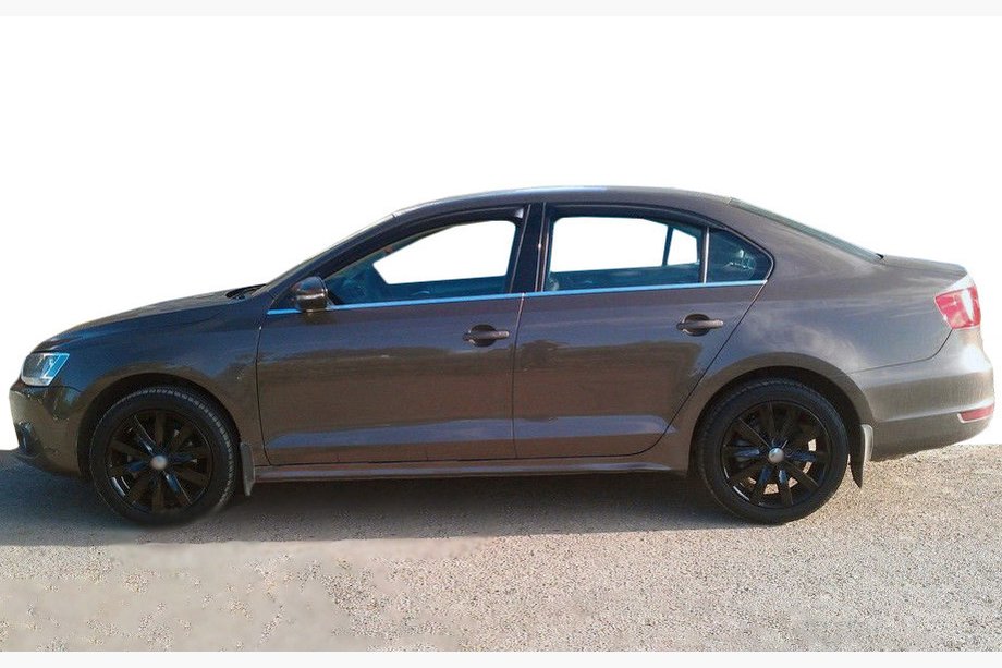 Volkswagen Jetta 2011-2018 Window Deflectors (4 pcs, SIM) Image