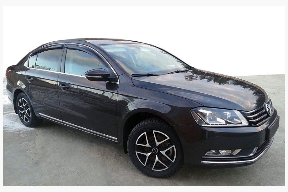 Volkswagen Passat B7 2012-2015 Window Deflectors SD (4 pcs, SIM) Image