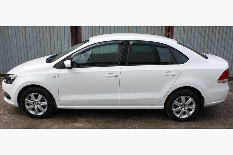 Volkswagen Polo 2010-2017 Window Deflectors SD (4 pcs, SIM) Image