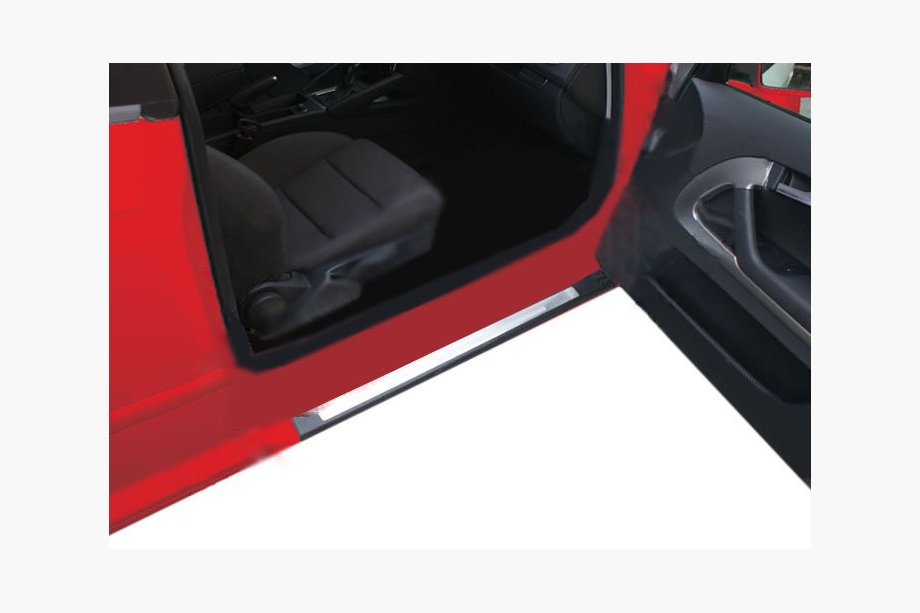 Audi A3 2003-2012 Inner door sill plates (2 pcs, Steel), Coupe 2 pieces (Coupe) Image