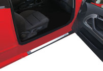 Audi A3 2003-2012 Inner door sill plates (2 pcs, Steel), Coupe 2 pieces (Coupe) photo 1