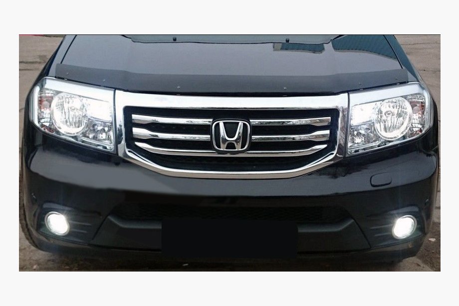 Honda Pilot 2008-2015 Hood Deflector (SIM) Image