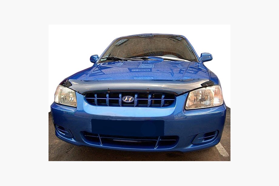 Hyundai Accent 2000-2006 Hood Deflector (SIM) Image