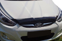 Hyundai Accent 2011-2017 Bonnet Guard Short 2010-2014 (SIM) photo 1