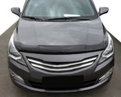 Hyundai Accent 2011-2017 Hood Deflector 2014-2017 (SIM) photo 1