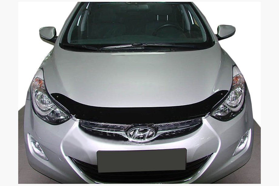Hyundai Elantra (MD/UD) 2011-2015 Hood Deflector (SIM) Image