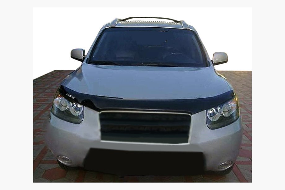 Hyundai Santa Fe 2 2006-2012 Hood Deflector (SIM) Image
