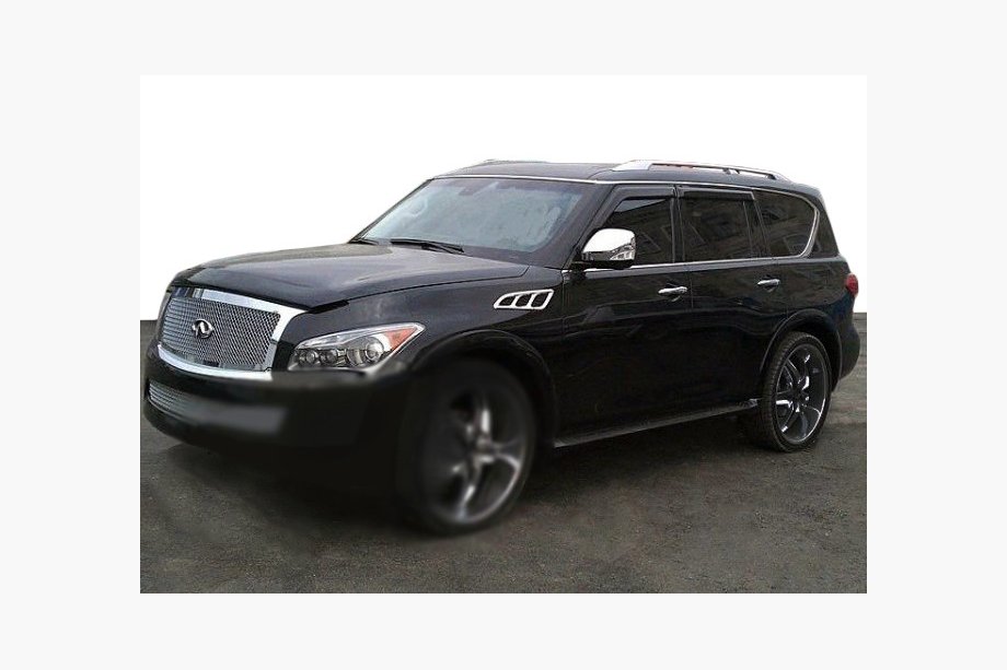 Infiniti QX56 2010-2013 Hood Deflector (SIM) Image