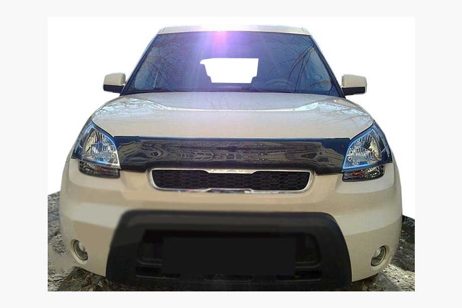 Kia Soul I 2008-2013 Hood Deflector (SIM) Image