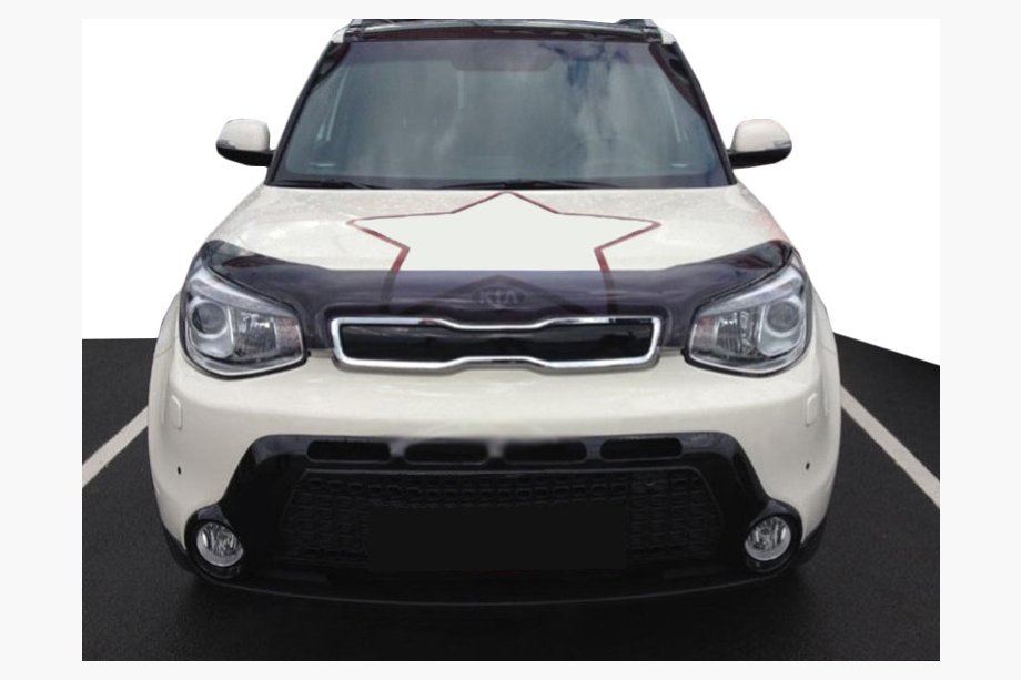 Kia Soul II 2013-2018 Hood Deflector (SIM) Image