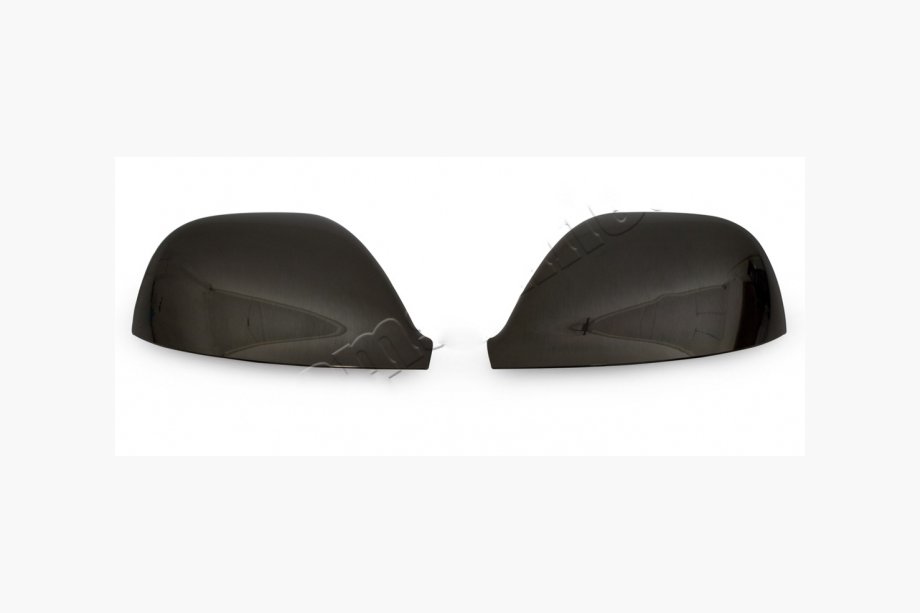 Volkswagen T5 2010-2015 Mirror Covers (2 pcs, Black Chrome) Image