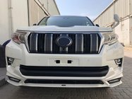 Toyota Land Cruiser Prado 150 2009-2023 Front and Rear Bumper Covers TRD (2017-) Black photo 3