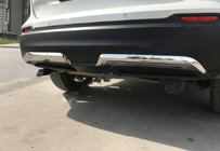 Nissan Qashqai 2014-2021 Stainless steel rear bumper edge protectors (2017-2021) photo 1