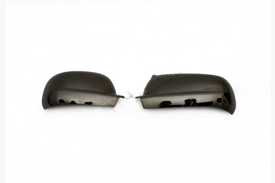 Volkswagen Bora 1998-2004 Mirror Covers (2 pcs, Black Chrome) Image