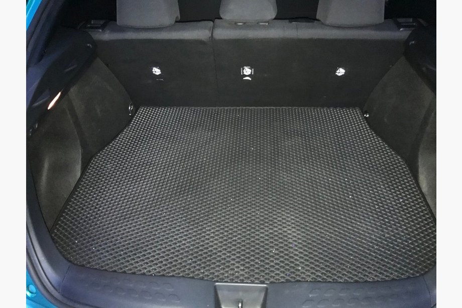 Toyota C-HR 2016-2023 Trunk Mat (EVA, Black) Image