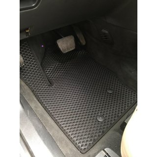 EVA Polyurethane Car Floor Mats, Black photo 1