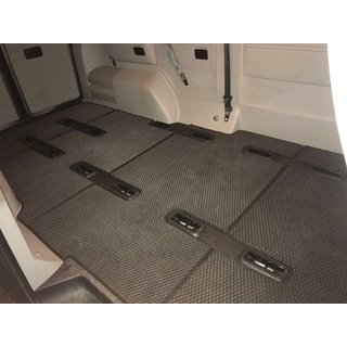 EVA floor mats V1 (long wheelbase, full interior set, black) photo 1