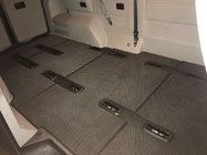 Volkswagen T5 2010-2015 EVA floor mats V1 (long wheelbase, full interior set, black) photo 1