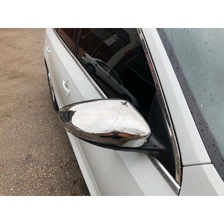 Mirror Covers (2 pcs, Stainless Steel)
