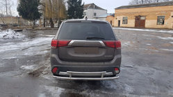 Mitsubishi Outlander 2012-2021 Rear Bar AK004-2 (Stainless Steel) photo 4