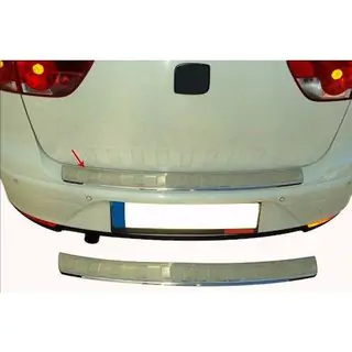 Rear Bumper Protector OmsaLine (XL, Stainless Steel) Seat Altea 2004-2015 photo 1