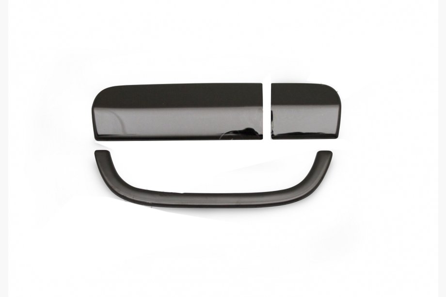 Mercedes Viano 2004-2014 Rear Door Handle Cover Black Chrome (Stainless Steel) Image