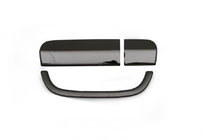 Mercedes Viano 2004-2014 Rear Door Handle Cover Black Chrome (Stainless Steel) photo 1