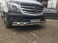 Mercedes Sprinter W906 2006–2018 Front lower bar Shark (stainless steel) 2006-2013 photo 4