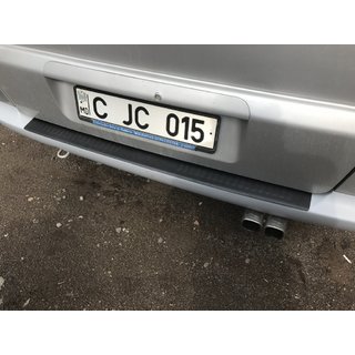 Rear Bumper Protector DDU-Matte (ABS)