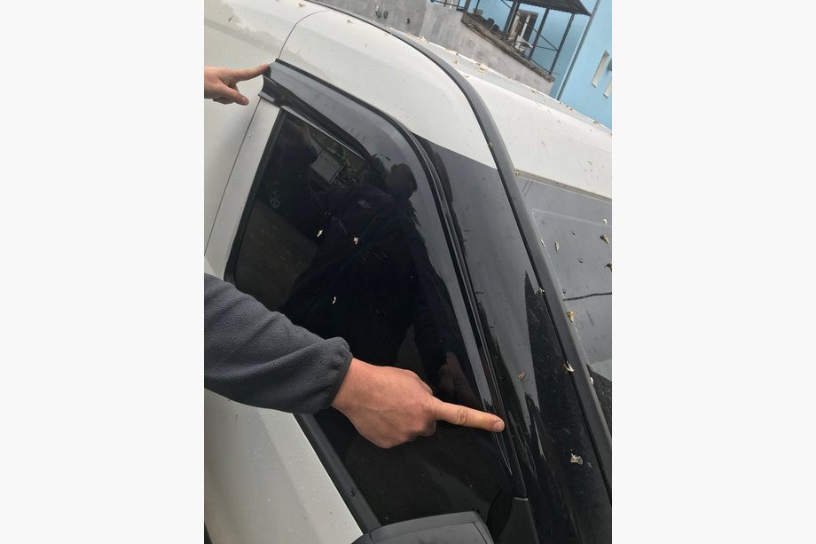 Fiat Doblo II 2010-2022 Window Deflectors DD-Mugen 2 pieces Image