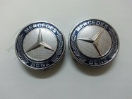 Mercedes GL class X164 2006-2012 Center caps for original wheels 71 mm (blue, set of 4) photo 1