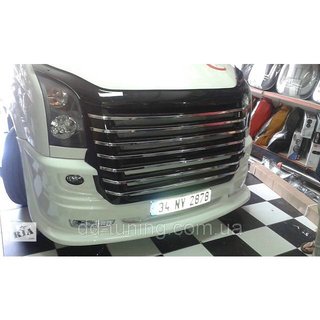 Front Bumper 2012↗ (USA-style, primed for painting) Volkswagen Crafter 2006-2016 photo 1