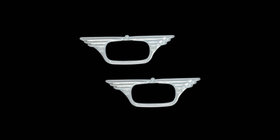 Audi A6 C6 2004-2011 Turn Signal Trim (2 pcs, Plastic) photo 1