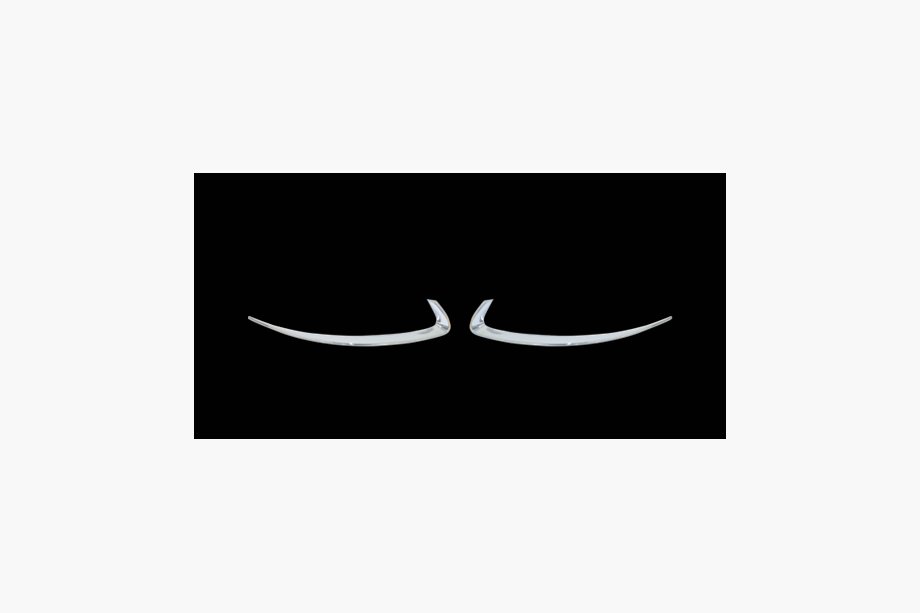Audi A6 C6 2004-2011 Headlight Eyelids (2 pcs, Plastic) Image