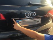 Audi Q7 2005-2015 Chrome trim above license plate Carmos (stainless steel) photo 1