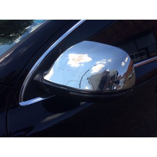 Mirror Covers (2 pcs, Stainless Steel)