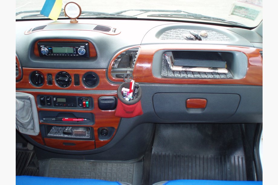 Mercedes Sprinter W901/902/903/904/905 1995–2006 (cdi, 2000-2006) Dashboard Trim (Vip-Hartman) Blue Image