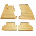 BMW 5 Series E60/E61 2003-2010 Beige Rubber Floor Mats (4 pcs, Stingray Premium) photo 1