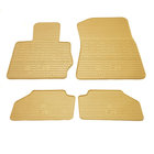 BMW X4 F26 2014-2018 Beige Rubber Floor Mats (4 pcs, Stingray Premium) photo 1