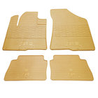 Lexus RX 2016-2022 Beige Rubber Floor Mats (4 pcs, Stingray Premium) photo 1