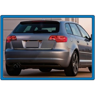 Trunk trim stainless steel Audi A3 2012-2020 photo 2